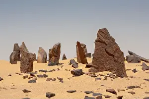 Sub Saharan Prints: Original site in the Western desert of the Calendar Circle Nabta Playa