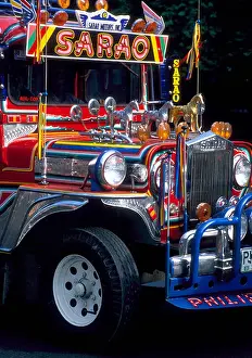 Radiator Prints: Ornate Jeepney Manila Philippines