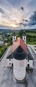 Seisenberk Prints: Orthodox Church of Saint Mohorja in Fortunata in Zuzumberk ( Seisenberk ) Slovenia