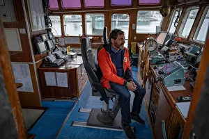 Founder Prints: Oscar Camps, founder and director of the NGO Proactiva Open Arms during a press conference