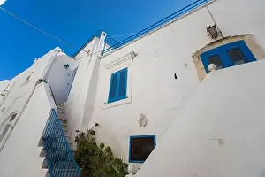 Ostuni aerial viwe, itria valley, apulia, italy