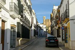 Sevilla Prints: Osuna, Spain - 2 January 2022: view at the town of Osuna on Andalusia in Spain