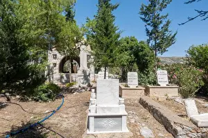 Bodrum Prints: Ottoman cemetery located in Bodrum