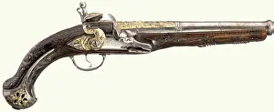 Ottoman Prints: An Ottoman flintlock pistol, circa 1820