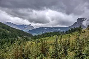 Canon Prints: Overcast landscape at Glacier National Park