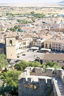 Extremadura Prints: Overlooking the charming town of Trujillo in Extremadura