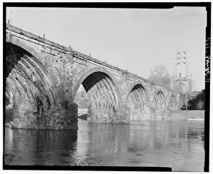Viaduct Prints: OVERVIEW FROM WEST BANK OF SCHUYLKILL RIVER