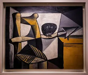 Paintings Prints: Owl in an interior by Picasso