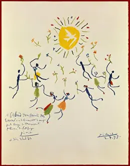 Sunbeam Prints: Pablo Picasso / The Sardana, 1959