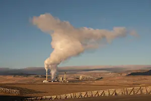 Power Plant Prints: PacificCorp Naughton Coal-fired Power Plant, Kemmerer, Wyoming