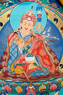 Guru Prints: Padmasambhava also known as Guru Rinpoche