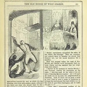 River Bridge Prints: This page from The Old House of West Street depicts London's streets