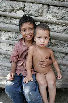 Painet ja1335 venezuela boys children kids buenavista lara state latin america south child kid portrait face 20051001 2005