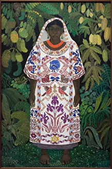 Traditional Dress Prints: Paining Indian Women from Oaxaca (1928)