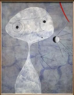 1925 Prints: Painting (Man with a Pipe), 1925, Joan Miró (1893-1983)