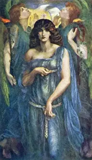 Dante Gabriel Rossetti Prints: This painting by Rossetti, titled Astarte Syriaca (and also Venus Astarte)