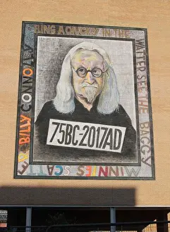 Glasgow Prints: This painting is of Sir Billy Connolly
