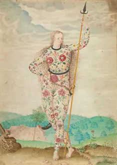 This painting, titled A Young Daughter of the Picts