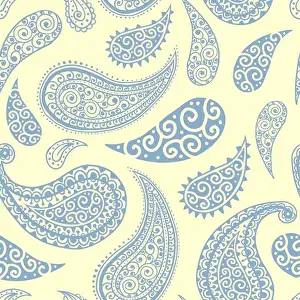 Paisley pattern vector background