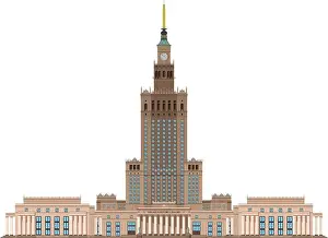 Palace Of Culture And Science Prints: Palace of Culture and Science (Warsaw)