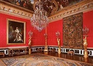 Voyages Prints: Palace of Versailles Salon d Apollon