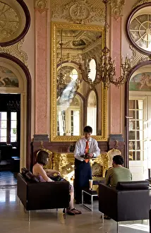 Rooms Prints: Palácio de Estoi (C19) now converted to Pousada de Estoi (historic hotel)