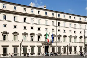 Prime Minister Prints: Palazzo Chigi in Rome - Residence of the Italian Prime Minister