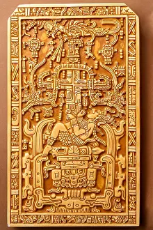 Mexico Prints: The Palenque Astronaut (Actually)