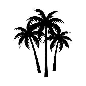 Coco Prints: palm tree vector design