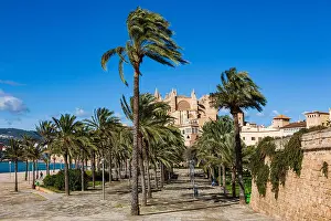 Majorca Prints: Palma Cathedral or La Seu, Palma or Palma de Mallorca