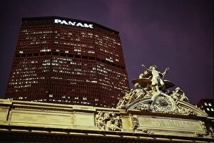 Wish You Were Here Collection: Pan Am Building and GrandPan Am Building at 200 Park Avenue and Grand Central Terminal