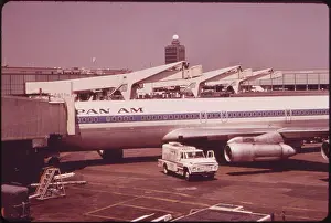 Jetliner Prints: A Pan Am Jumbo Jet at John F. Kennedy Airport