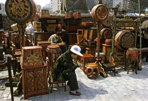 Ability Prints: Panjiayuan Market Beijing Peking China Chinese Asian Asiatic Asia