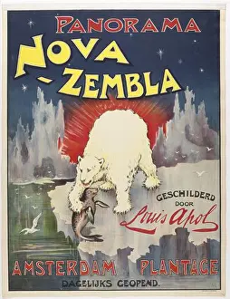 Nova Prints: Panorama Nova Zembla painted by Louis Apol