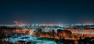 Panorama of the old city of Gdansk