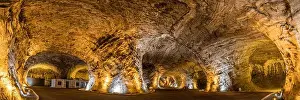 Inhale Prints: Panorama of the salt cave Tuz Terapi Merkezi in Tuzluca, Eastern Anatolia, Turkey