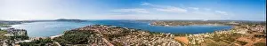 Sete Prints: Panoramic in Balaruc les Bains, in Languedoc, Occitanie, France