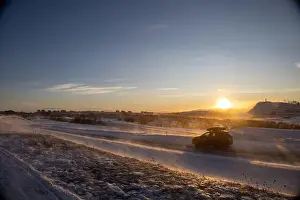 Swedish Lapland Prints: Panoramic mountain view in Kiruna