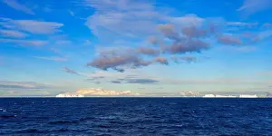 Majestic Mountain Prints: Panoramic view of the mountains of the western coast of Kyiv Peninsula on Graham Land on the Antarctic Peninsula