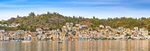 Poros Collection: Panoramic view of Poros Island, Argolida, Peloponnese, Greece