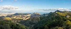 Malaga Prints: Panoramic view of Sierra de Mijas