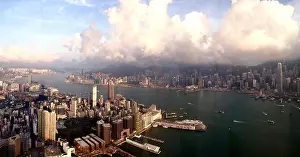 Boazimages Prints: A panoramic view of Victoria Harbour