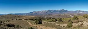 Sierra Prints: Panoramic views of Guadarrama Mountains from the Saint Peter Peak