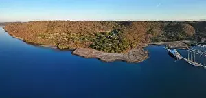 Guanacaste Prints: PAPAGAYO, COSTA RICA -17 MAR 2019- Aerial view of the Andaz Peninsula Papagayo Resort
