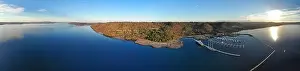 Guanacaste Prints: PAPAGAYO, COSTA RICA -17 MAR 2019- Aerial view of the Andaz Peninsula Papagayo Resort