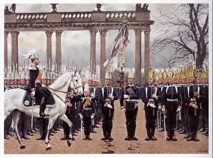 March Prints: „Parade im Lustgarten 9.2.1894“ (Potsdam)