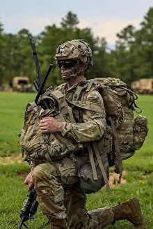 Paratroopers Prints: A Paratrooper assigned to 2nd Battalion