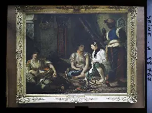 Quarters Prints: Paris (1st arr.), France women of Algiers in their apartment