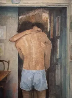 Cuddly Prints: Paris, France - 04 12 2024: Orsay Museum. Cuddly painted by Nathanaëlle Herbelin