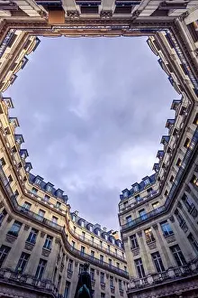 Historical Monument Prints: Paris, France - January 28, 2021: Place Edouard VII